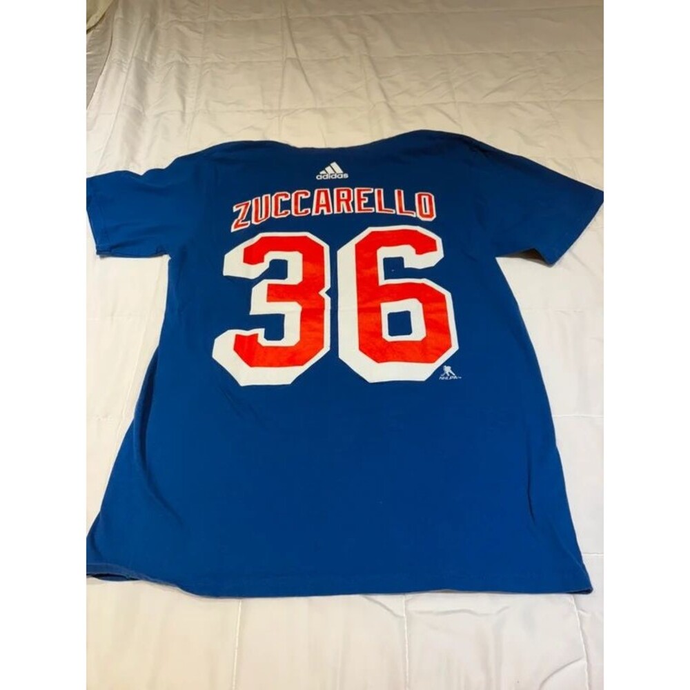 Adidas NY Rangers Zuccarello #36 Player Tee M